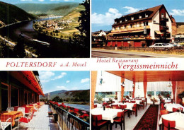 73646005 Poltersdorf Hotel Restaurant Vergissmeinnicht An Der Mosel Landschaftsp - Sonstige & Ohne Zuordnung