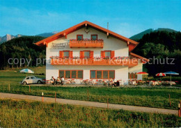 73645928 Reit Aschau Chiemgau Berggasthof Seiseralm Terrasse Chiemgauer Alpen Re - Autres & Non Classés