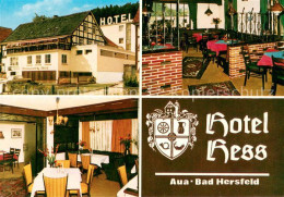 73645789 Aua Landgasthof Hotel Hess Restaurant Wappen Aua - Sonstige & Ohne Zuordnung