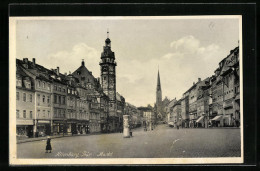 AK Altenburg, Markt Mit Rathaus  - Altenburg