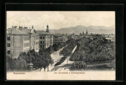 AK Rosenheim, Kgl. Gymnasium Und Prinzregentenstrasse  - Rosenheim