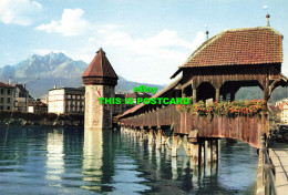 R575657 Luzern. Kapellbrucke. 4770. Engelberger. Mexichrome. Color Photo - Monde