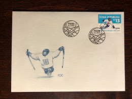 CZECH FDC COVER 2014 YEAR PARALYMPICS DISABLED SPORTS HEALTH MEDICINE STAMPS - FDC