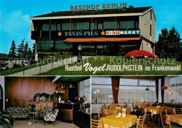 73645716 Rudolphstein Gasthof Pension Vogel Rasthof Naturpark Frankenwald Saalet - Altri & Non Classificati