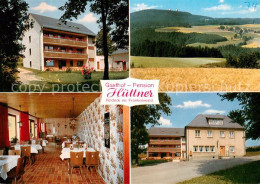 73645698 Rodeck Gasthof Pension Huettner Im Frankenwald Landschaftspanorama Rode - Altri & Non Classificati