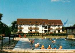 73645596 Bad Langenbruecken Bad Schoenborn Hotel Peters Garni Freibad Bad Langen - Bad Schönborn