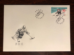CZECH FDC COVER 2018 YEAR PARALYMPICS DISABLED SPORTS HEALTH MEDICINE STAMPS - FDC