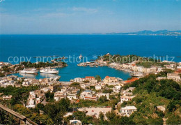 73645416 Ischia Hafenpartie Fliegeraufnahme Ischia - Other & Unclassified