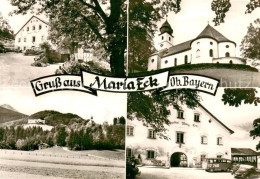 73645387 Maria Eck Panorama Kloster Und Gasthof Maria Eck Maria Eck - Sonstige & Ohne Zuordnung