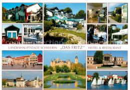 73645357 Schwerin Mecklenburg Das Fritz Hotel Restaurant Schloss Teilansichten S - Schwerin