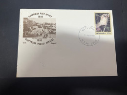 1-5-2024 (3 Z 39) Australia FDC (2 Covers) 1980 - Katoomba Post Office Centenary (NSW 2780) - Omslagen Van Eerste Dagen (FDC)