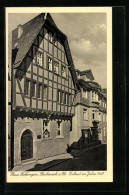 AK Bacharach A. Rhein, Pension Haus Sickingen, Inh. Johannes Lieberz  - Bacharach