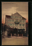 AK Lindau I. B., Hotel Reutemann, Bes. Jakob Halmburger  - Lindau A. Bodensee