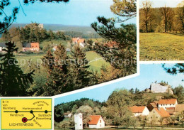 73645214 Lichtenegg Birgland Landgasthof Zum Alten Schloss Wirt Ortsansicht Lich - Sonstige & Ohne Zuordnung