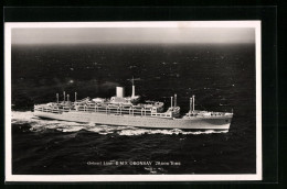 AK Passagierschiff R.M.S. Oronsay Der Orient Line Auf Hoher See Unterwegs  - Steamers