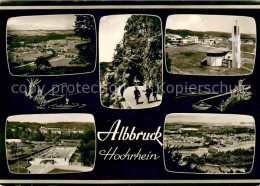 73645151 Albbruck Panorama Teilansichten Kirche Schwimmbad Albbruck - Autres & Non Classés