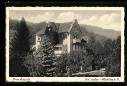 AK Bad Sooden-Allendorf A. W., Gästeheim Haus Auguste  - Bad Sooden-Allendorf