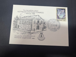 2-5-2024 (3 Z 39) Australia FDC (1 Covers) 1980 - Salvation Army Australian Centenary Congress In Adelaide (Brushtail) - Sobre Primer Día (FDC)