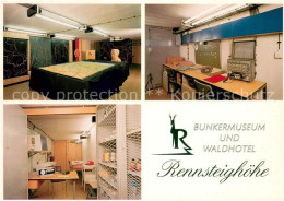 73644967 Frauenwalde Thueringen Bunkermuseum Und Waldhotel Rennsteighoehe Stabsb - Other & Unclassified