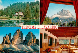 73644906 Misurina Rifugio Lago Antorno Tre Cime Di Lavaredo Dolomiti Berghaus Re - Sonstige & Ohne Zuordnung