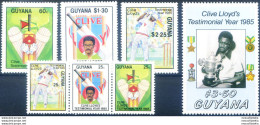 Sport. Cricket 1985. - Guyana (1966-...)