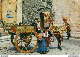 Bn312 Cartolina Carretto Siciliano Costumi Siciliani - Siracusa