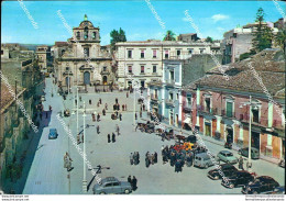 Bm579 Cartolina Lentini Piazza Umberto I Provincia Di Siracusa - Siracusa