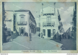 T423 Cartolina Palazzo Acreide Via G.italia Via Garibaldi 1949 Siracusa - Siracusa