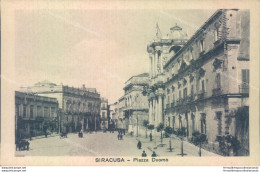 Ab244 Cartolina Siracusa Citta' Piazza Duomo - Siracusa