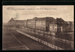 AK Berlin-Neukölln, Prov. Hebammenlehranstalt Und Frauenklinik, Mariendorfer Weg  - Neukölln