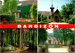 2-5-2024 (3 Z 40) France - Barbizon  (posted In 1996 With Football 98 World Cup Stamp) - Barbizon