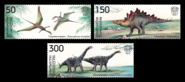 Kyrgyzstan (KEP) 2024 Mih. 203/05 Prehistoric Fauna. Dinosaurs MNH ** - Kirghizistan