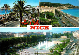 2-5-2024 (3 Z 40) France - Nice (posted In 1996 With Santons De Provence Stamp) - Parks