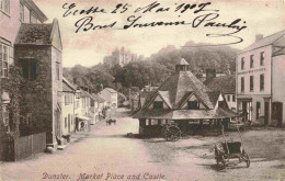 73974006 Dunster_Somerset_UK Market Place And Castle - Sonstige & Ohne Zuordnung