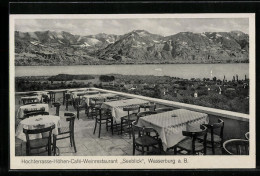 AK Wasserburg A. B., Hochterrasse-Höhen-Cafe-Weinrestaurant Seeblick  - Other & Unclassified