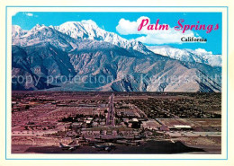 73682726 Palm_Springs Air View With Airport And Majestic Mt San Jacinto - Autres & Non Classés