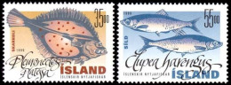 Iceland 1999 MiNr. 903 - 904 Island  Marine Life, Fishes - II  2v  MNH**  3,00 € - Fishes