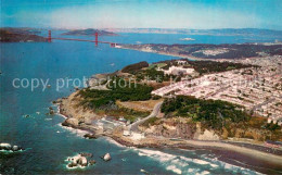 73681873 San_Francisco_California Golden Gate Bridge Air View - Autres & Non Classés