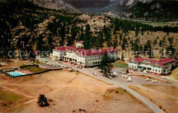 73681864 Estes Park The Stanle Hotel Air View Estes Park - Andere & Zonder Classificatie