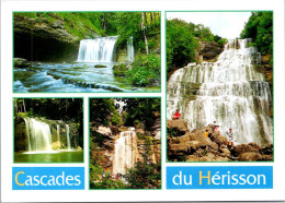 2-5-2024 (3 Z 40) France -  Cascade Du Hérisson (posted 1998 - Abbaye Stamp) - Autres & Non Classés