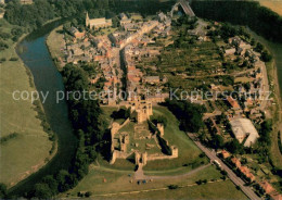 73652441 Warkworth Castle And Village Aerial View  - Altri & Non Classificati