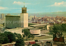 73652438 Newcastle Upon Tyne Civic Centre Aerial View  - Andere & Zonder Classificatie