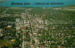 73646815 Wisconsin_US-State Fond Du Lac South Shore Of Lake Winnebago Air View - Andere & Zonder Classificatie