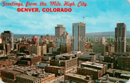 73646073 Denver Colorado Air View Of Downtown Denver Denver Colorado - Other & Unclassified