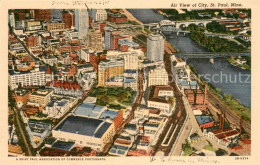 73646069 Saint_Paul_Minnesota Air View Of Saint Pauls Downtown District Showing  - Andere & Zonder Classificatie