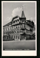 AK Freudenstadt, Strassenpartie Am Hotel Rössle  - Freudenstadt