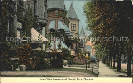 72081902 Chicago_Illinois Lake View Avenue And Lincoln Park - Autres & Non Classés