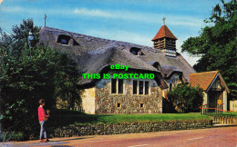 R580037 Isle Of Wight. The Thatched Church. Freshwater Bay. D. Constance. John T - Monde