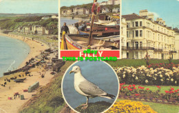 R580055 Filey. Coble Landing. The Beach. The Crescent. E. T. W. Dennis. Photocol - Monde