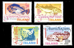 Iceland 1998 MiNr. 886 - 889 Island  Marine Life, Fishes - I   4v  MNH**  11,00 € - Poissons